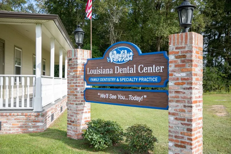 Louisiana Dental Center Bogalusa office lobby and reception area