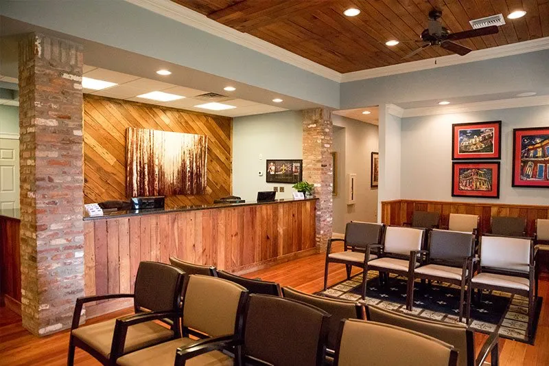 Dental treatment room at Louisiana Dental Center Bogalusa