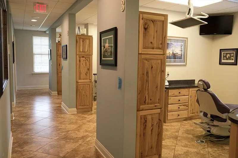 Dental technology and office interior at Louisiana Dental Center Bogalusa