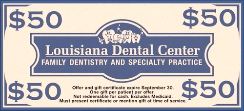 Back to School gift certificate